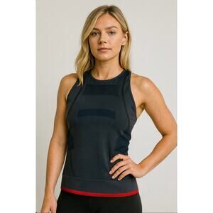 Adidas Stella McCartney Women's Black &  Navy Tank, Size Small, Excellent Cond.
